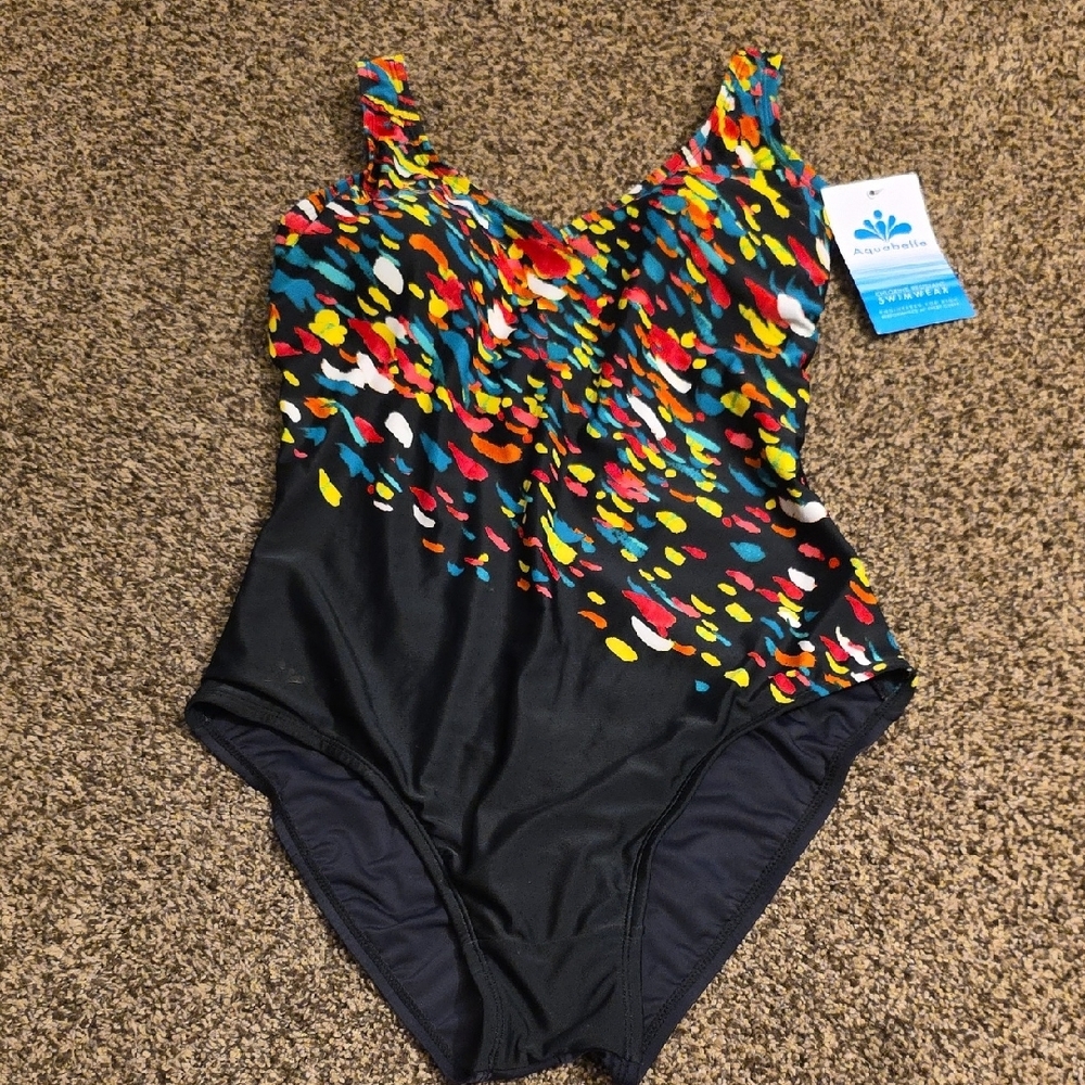 Colorful One Piece Swimsuit